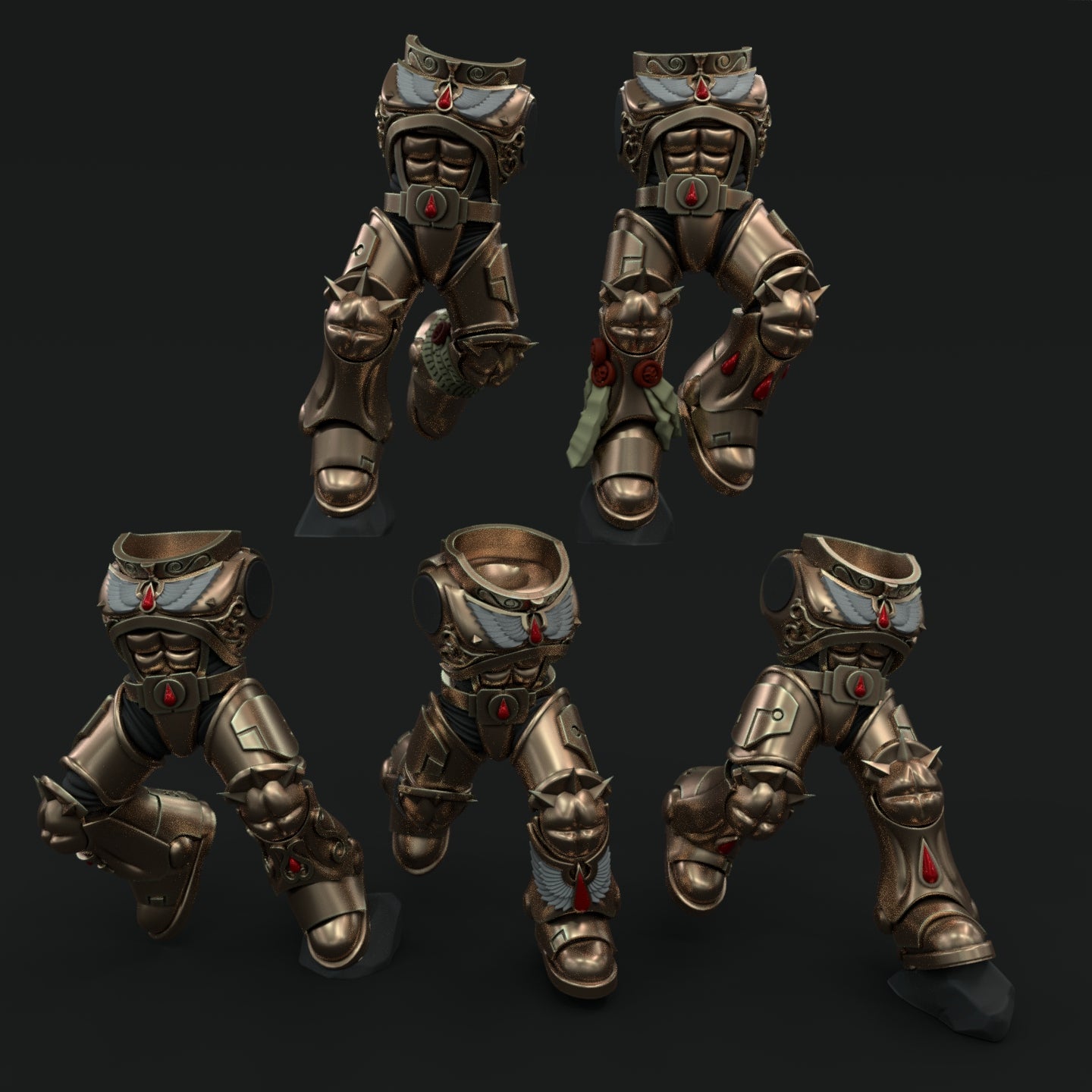 5-10x Sanguine Angels Veteran Bodies