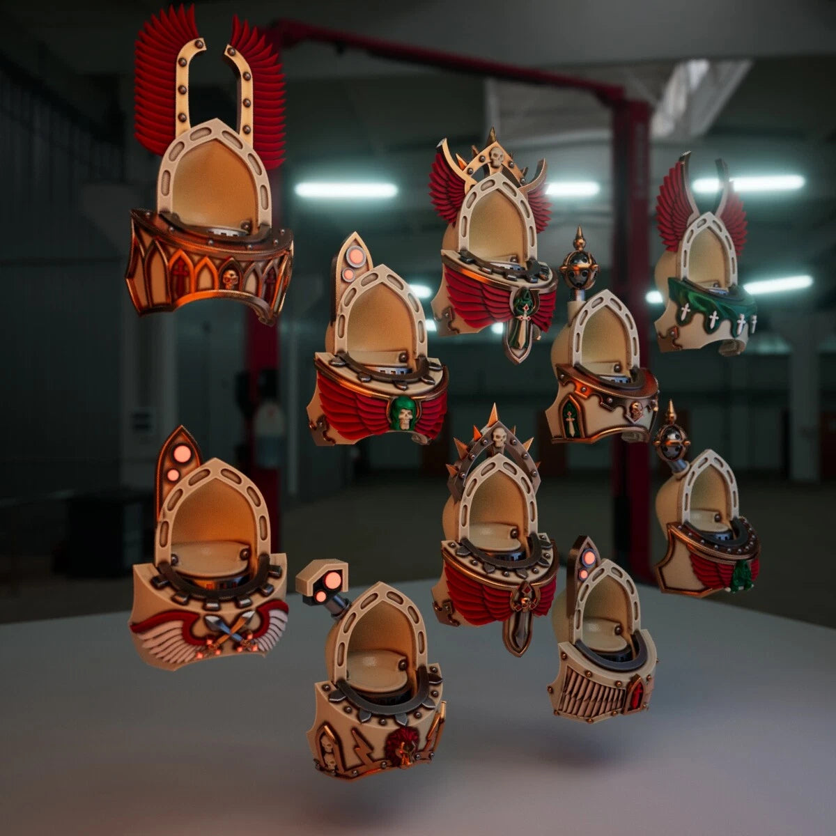 5-10x Gloomy Angels Terminator Torsos Upgrades