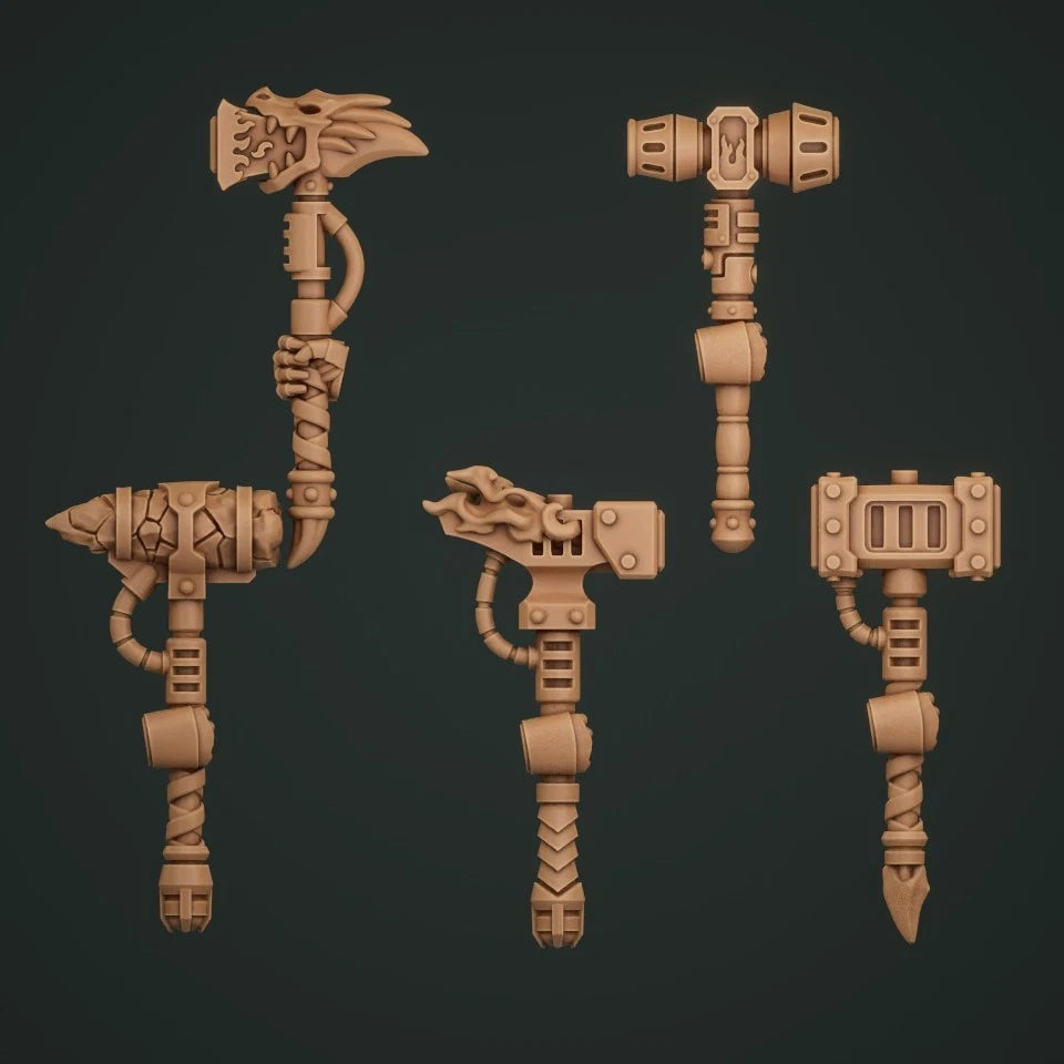 5-10x Anvil Wardens/Flame Lizard Marine Dragon Storm Power Hammers