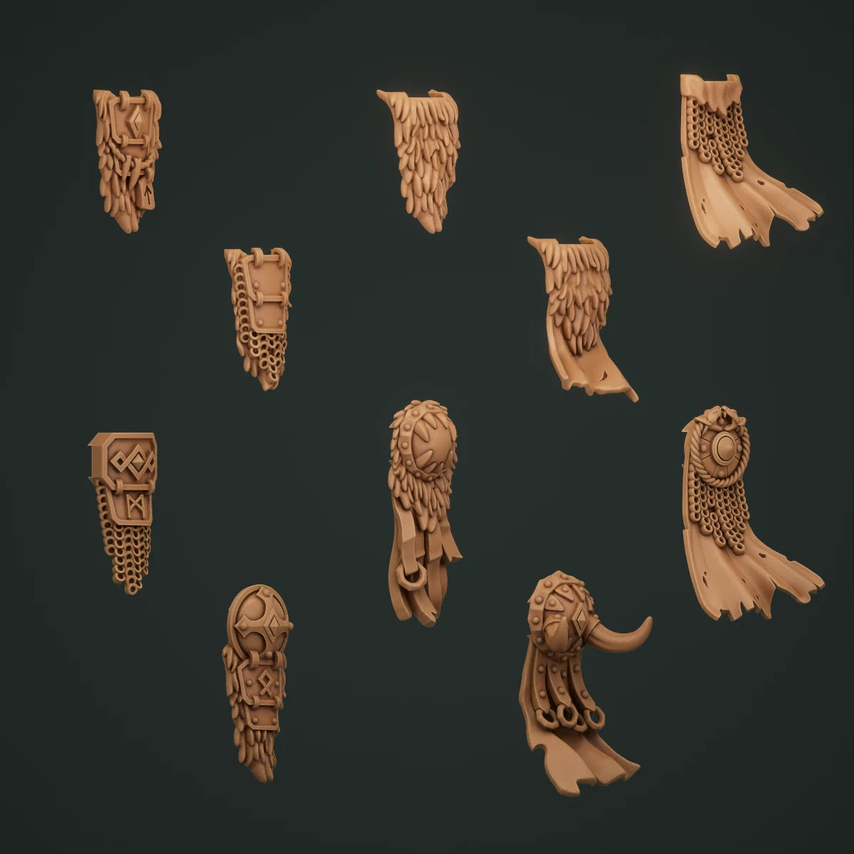 10-20x Tabards for Space Vikings / Primal Hounds Space Knights