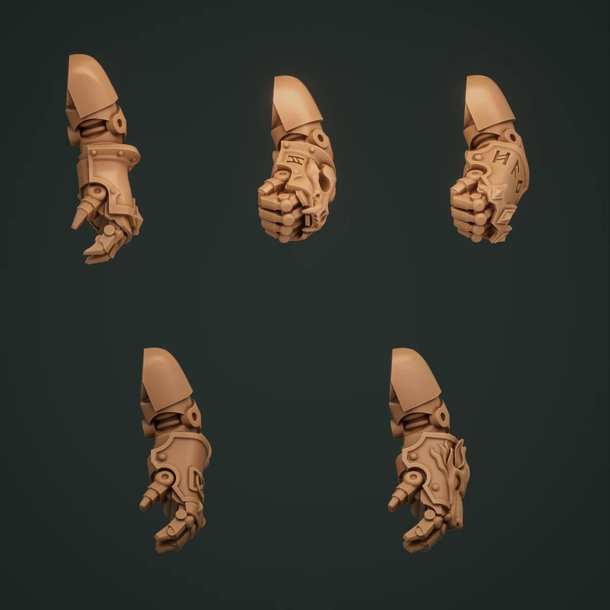 5-10x Space Vikings / Primal Hounds Fists of Power