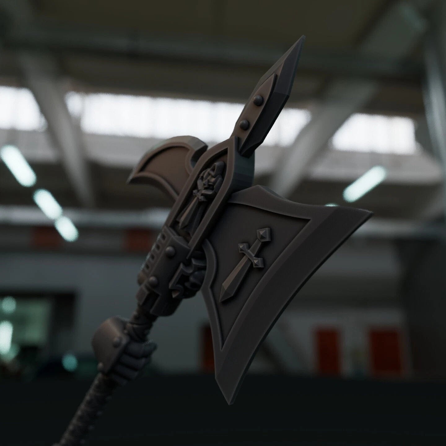 5-10x Halberds for Gloomy Angels Space Knight Miniatures