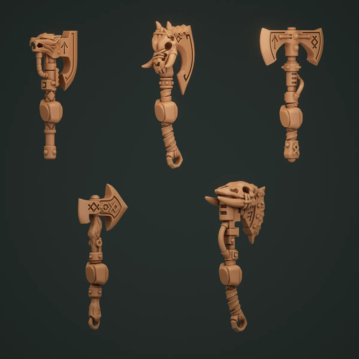 10-20x Space Viking/Primal Hounds Axes