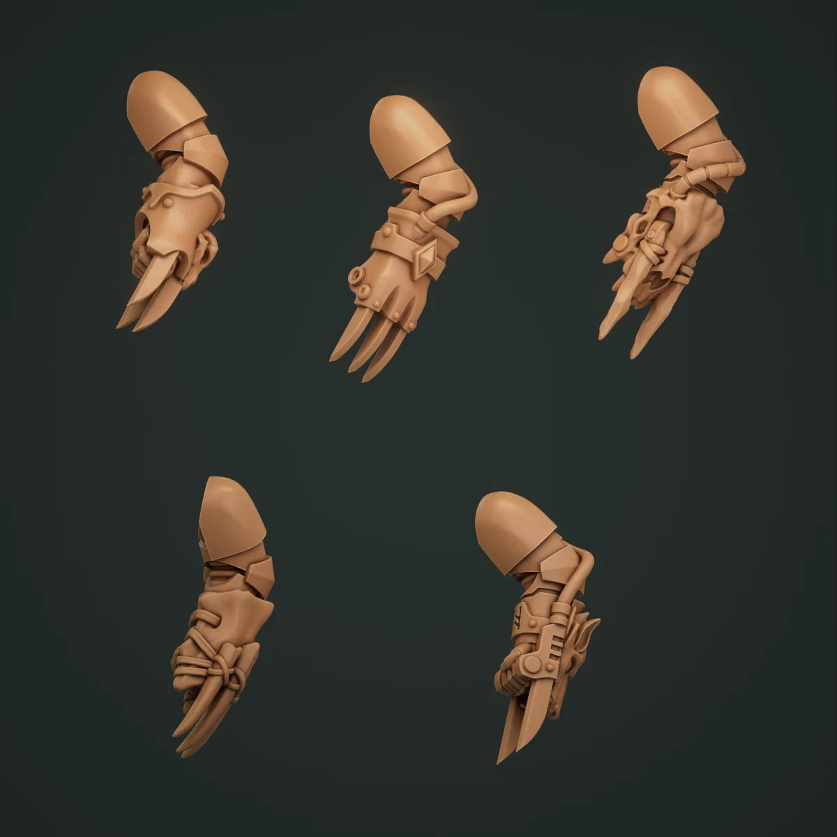 5-10x Space Vikings / Primal Hounds Power Claws of Lightning