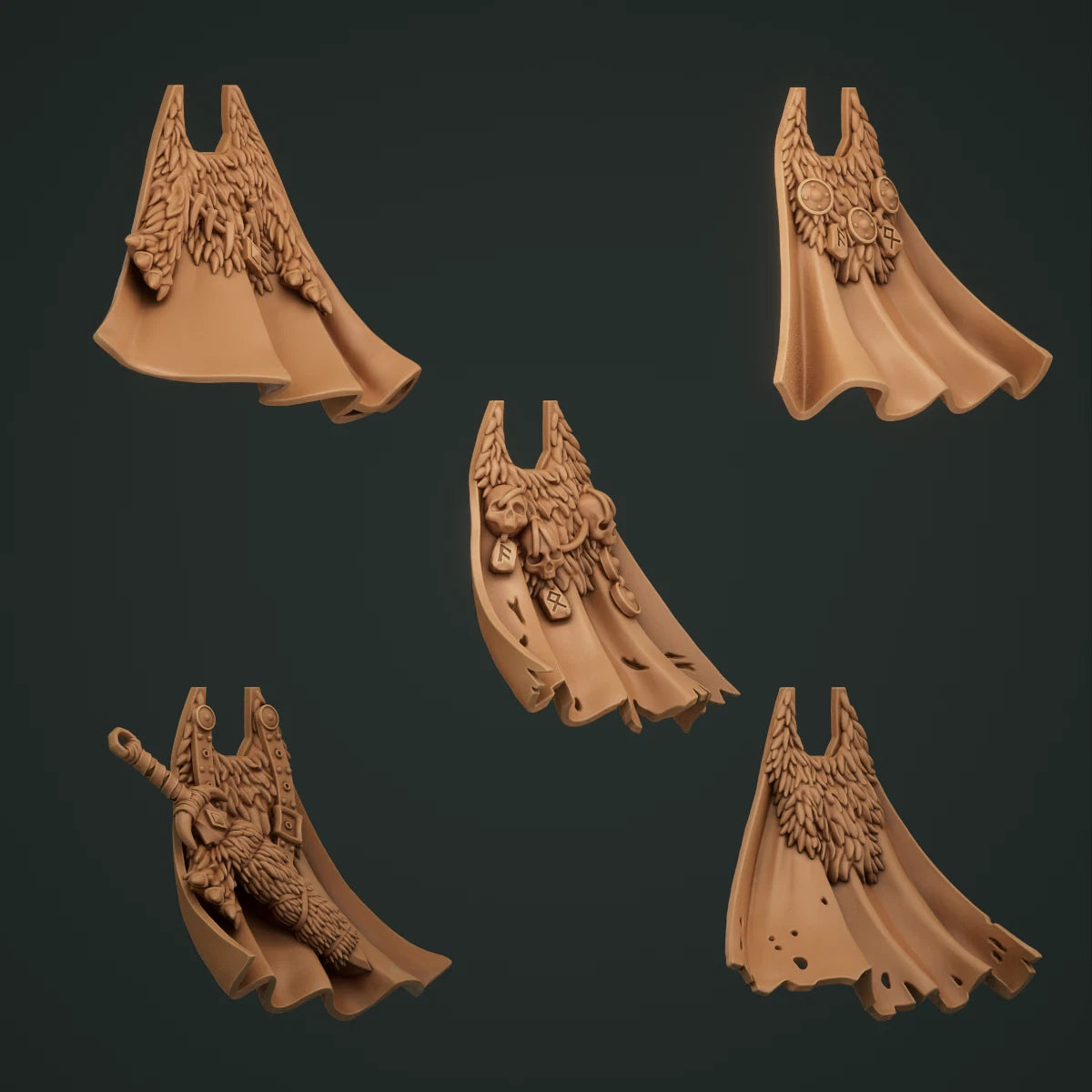 5-10x Space Vikings / Primal Hounds Cloaks