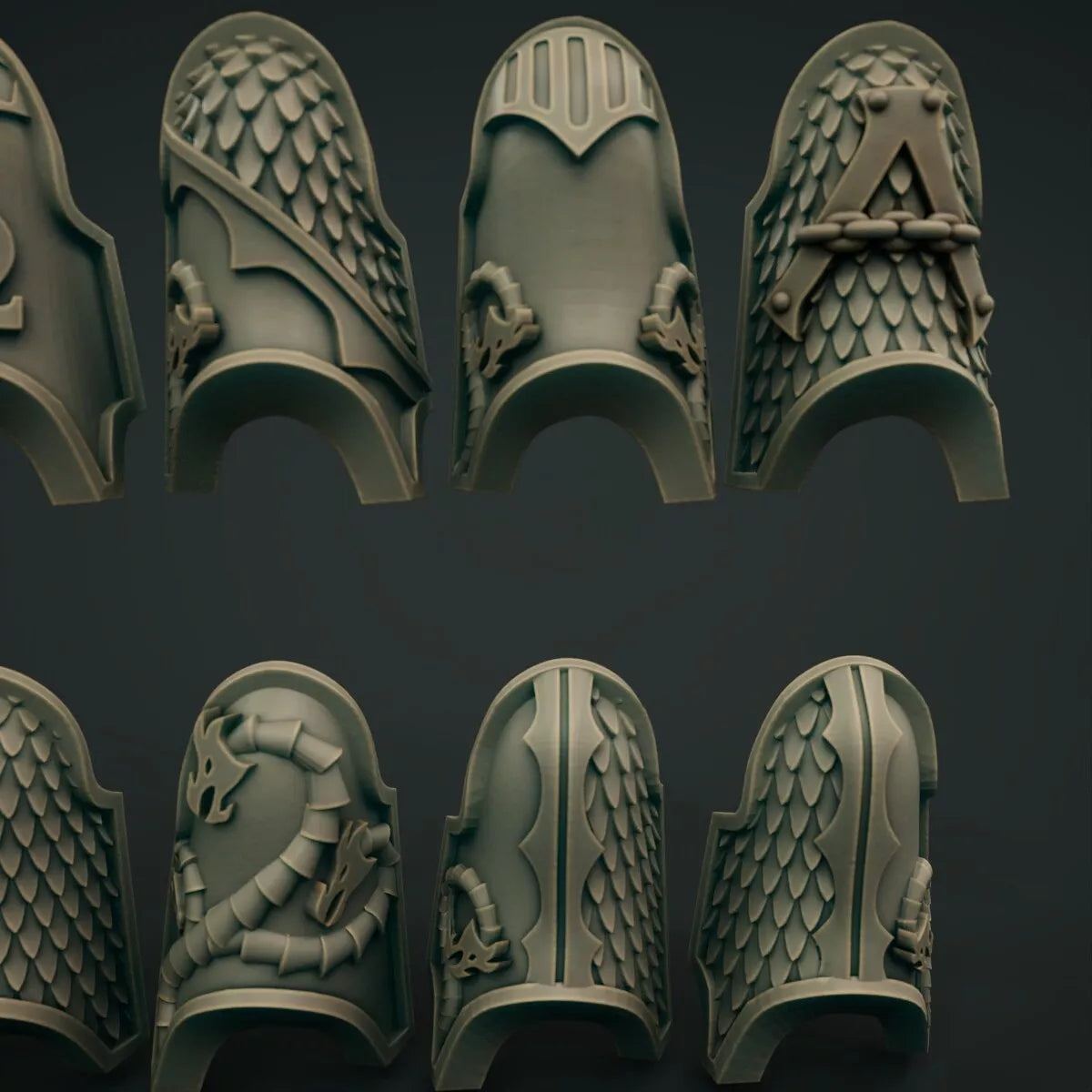 10-20x Alpha Omega Terminator Leg Armor (Shins)