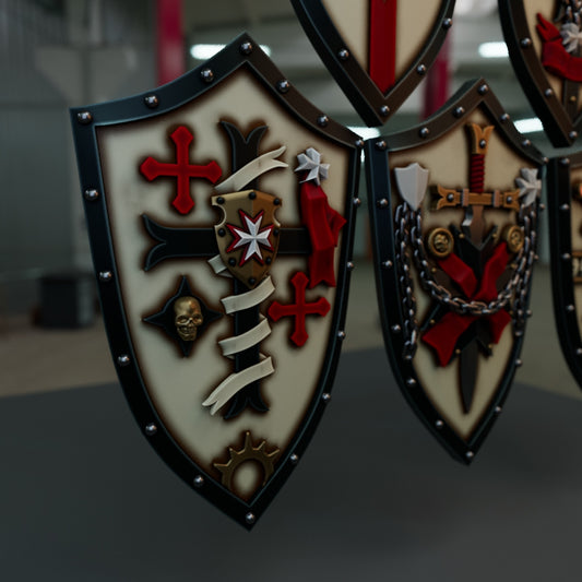 5-10x Templar Crusader Veteran Shields