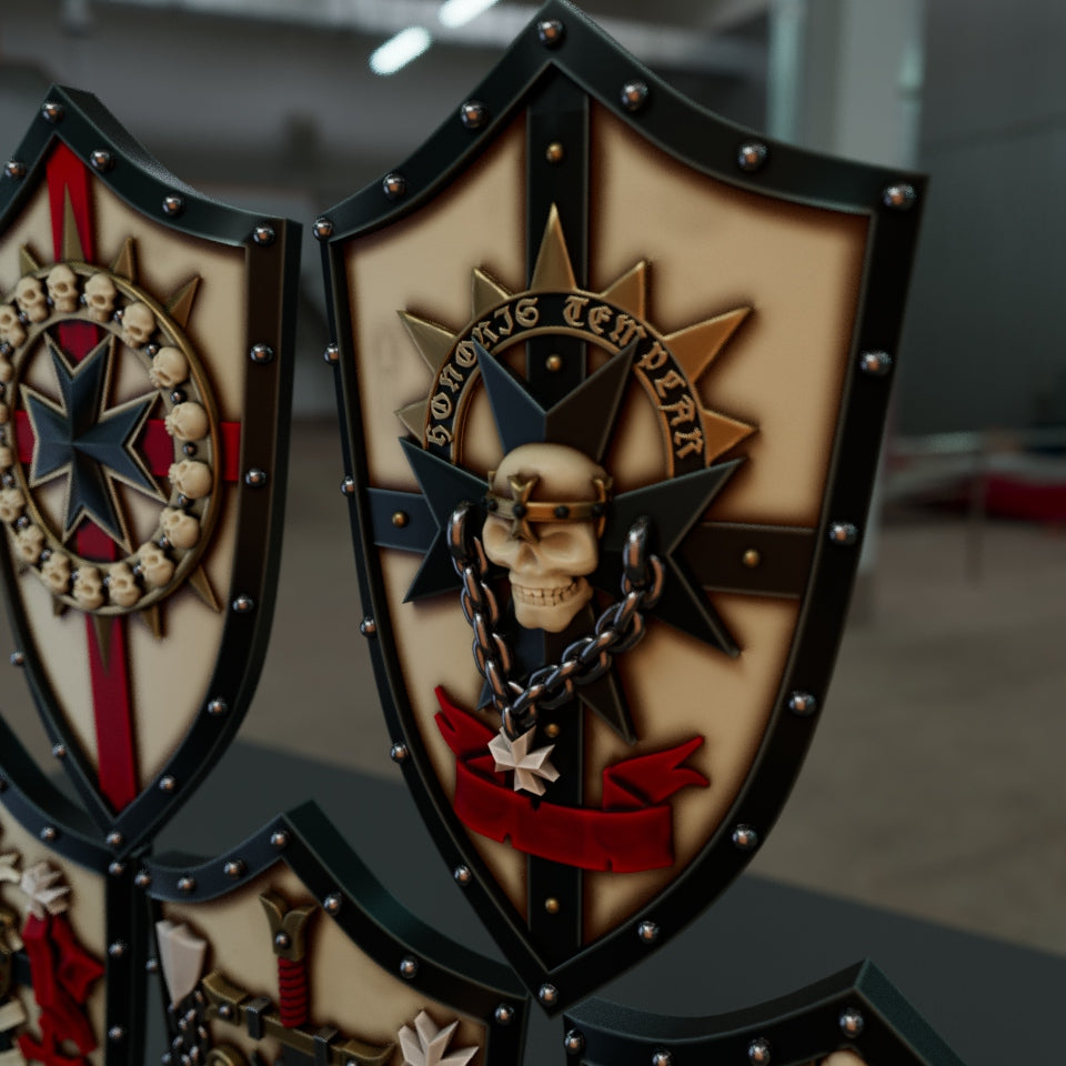 5-10x Templar Crusader Veteran Shields