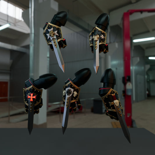 5-10x Templar Crusader Blade Arms (claws)