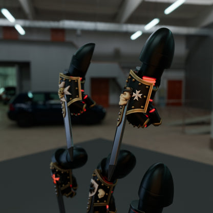 5-10x Templar Crusader Blade Arms (claws)