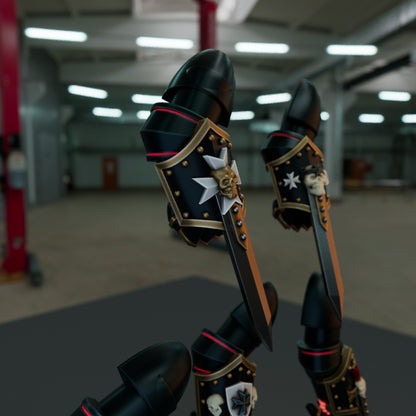 5-10x Templar Crusader Blade Arms (claws)