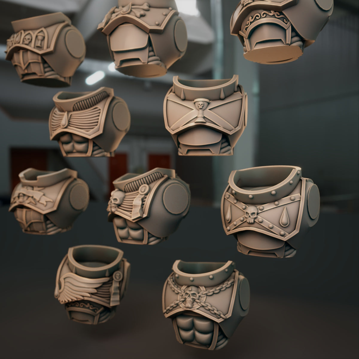 5-10x Sanguine Angels Death Team Torsos Upgrades