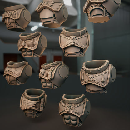 5-10x Sanguine Angels Death Team Torsos Upgrades