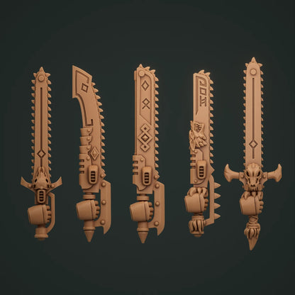 10-20x Space Viking/Primal Hounds Chain Blades
