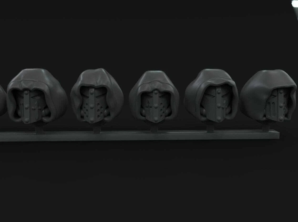 10-20x Hooded Helmet Variety Pack For Gloomy Angels