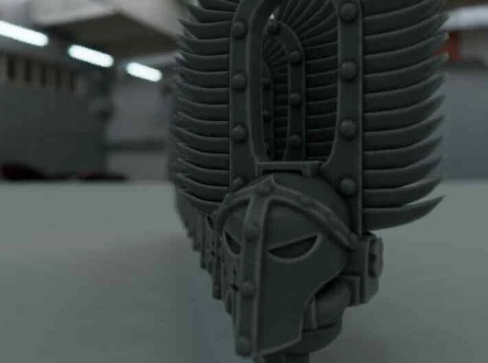 10-20x Gloomy Angels Tall Wing Variety Helmets