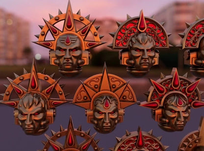 10-20x Sanguine Angels Death Masks