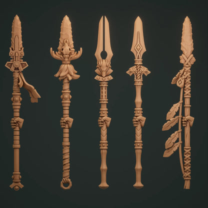 5-10x Space Vikings / Primal Hounds Spears