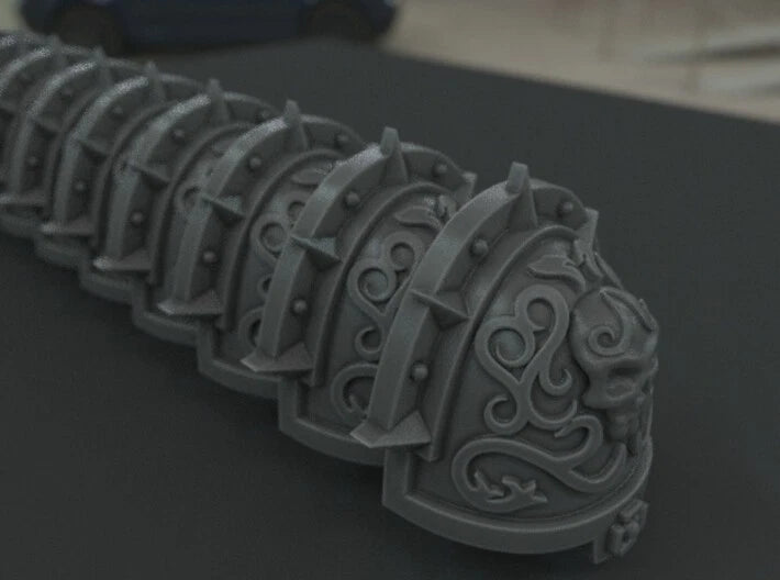 10-20x Veteran Shoulder Pads for Space Knights