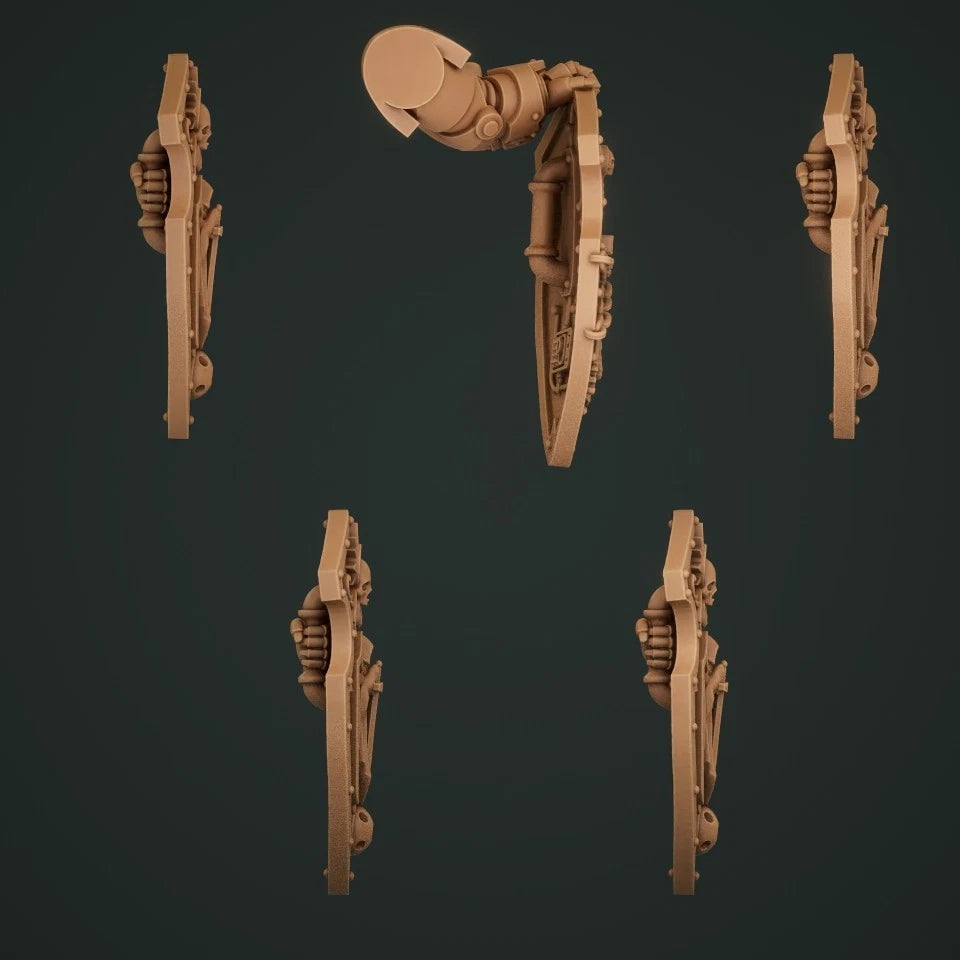 5-10x Gloomy Angel Gothic Terminator Shields