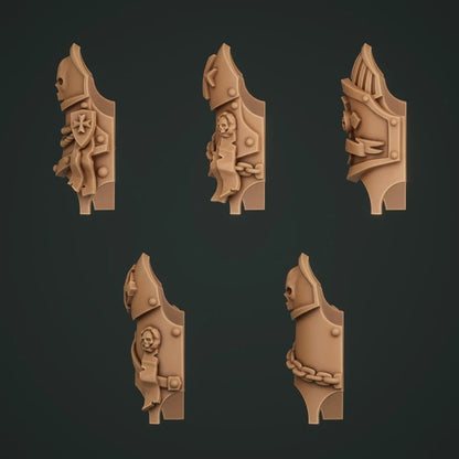 10-20x Terminator Shins for Templar Crusader Space Knights