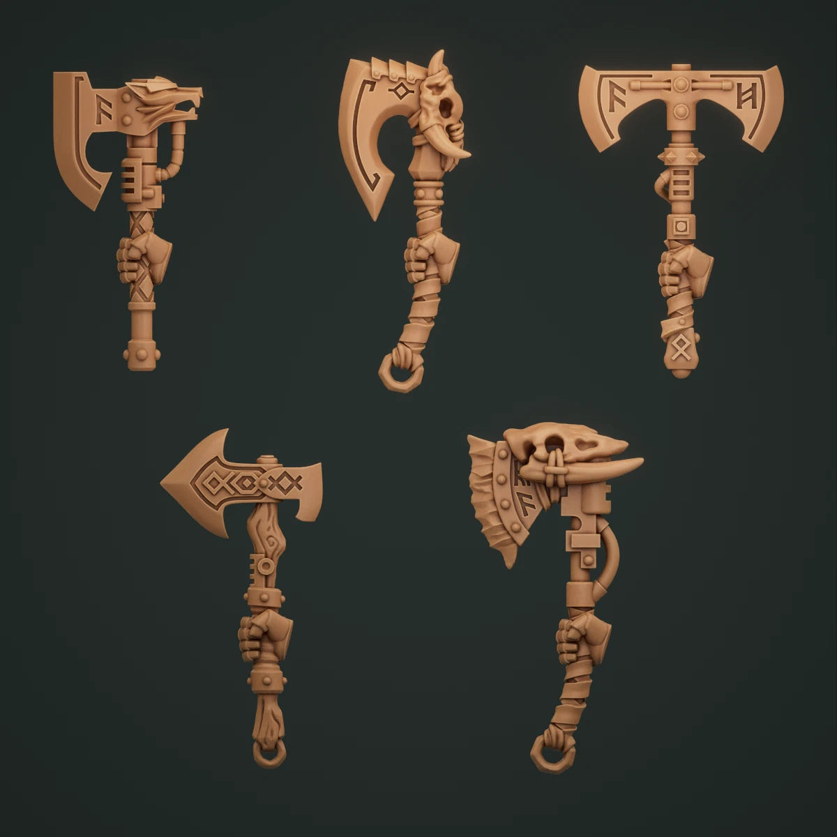 10-20x Space Viking/Primal Hounds Axes
