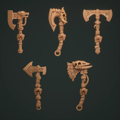 10-20x Space Viking/Primal Hounds Axes
