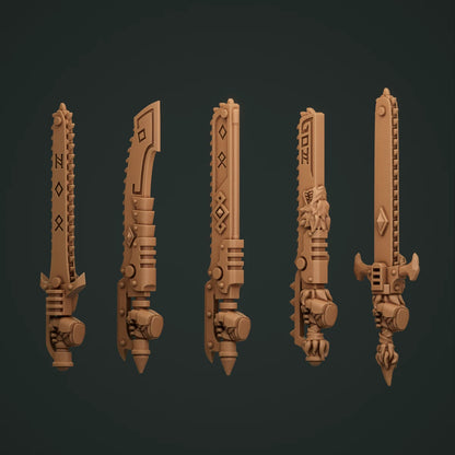 10-20x Space Viking/Primal Hounds Chain Blades