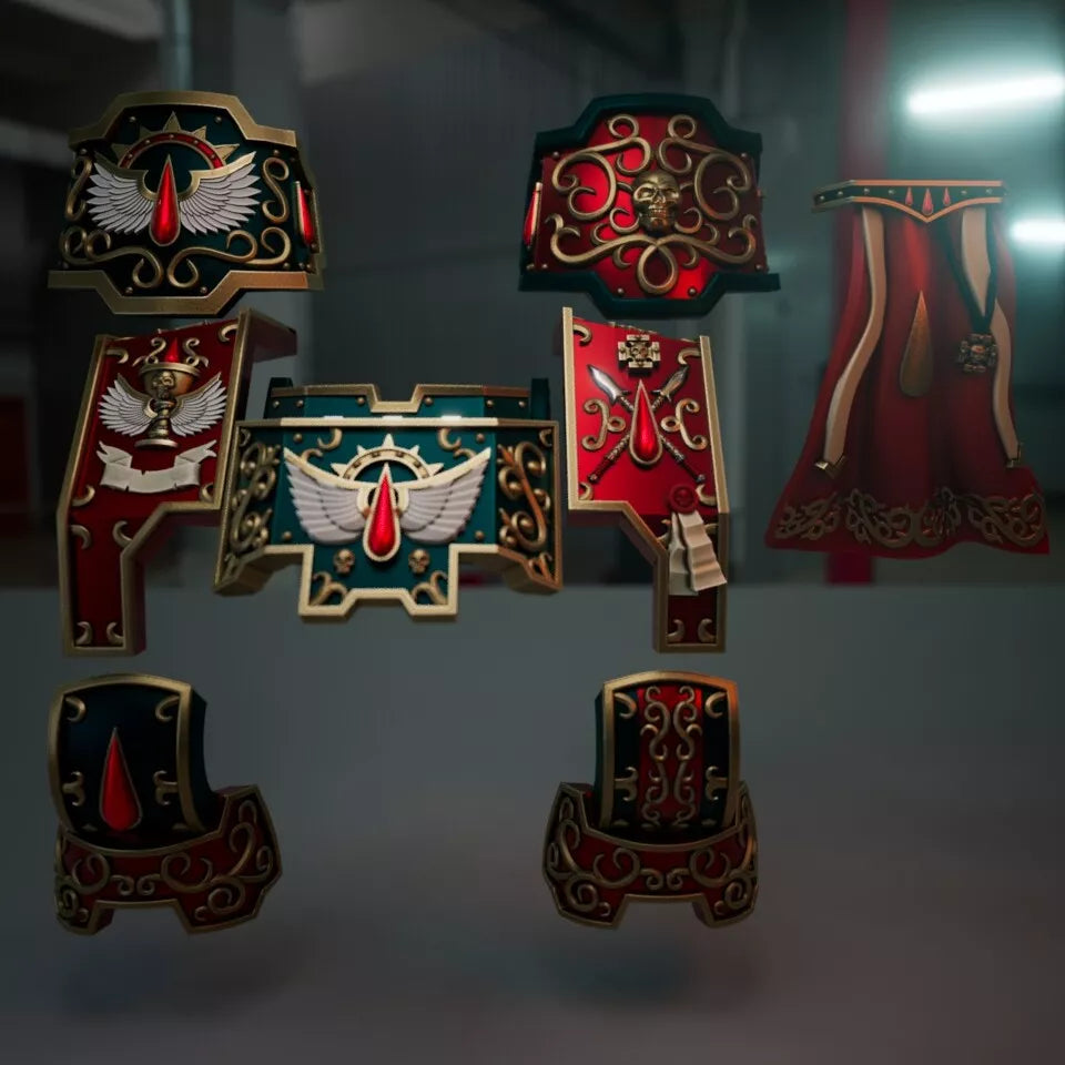 Sanguine Angels Dreadnought Upgrades (Ballista, Redemption, Brutalist)