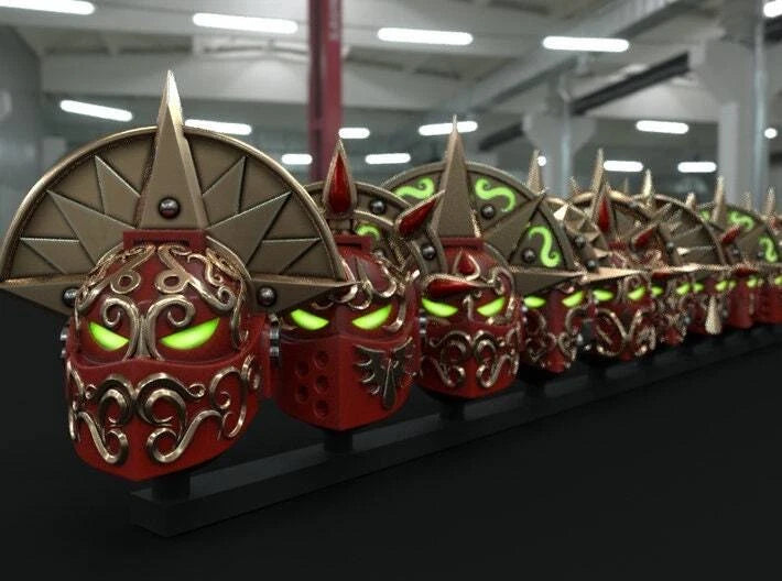 10-20x Sanguine Angels Crested Helmet Variety Pack
