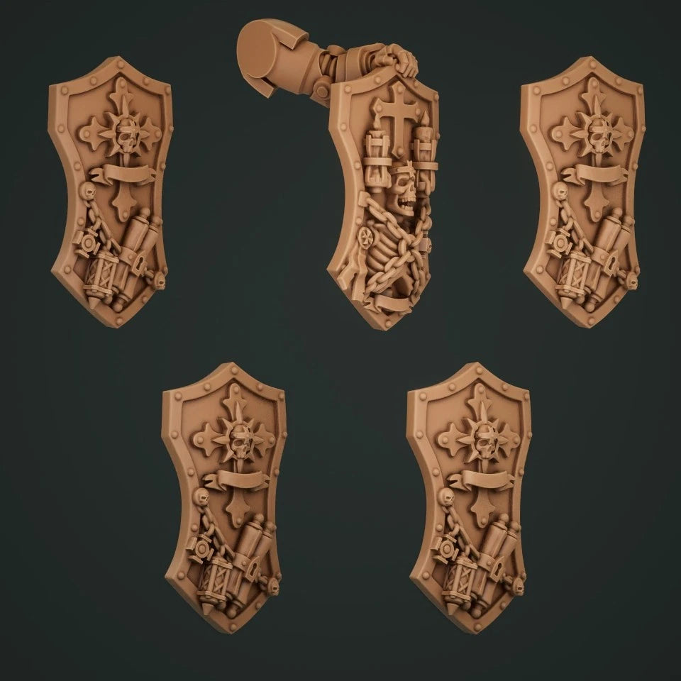 5-10x Templar Crusader Gothic Terminator Shields