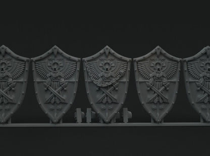 5-10x Gloomy Angels Veteran Shields