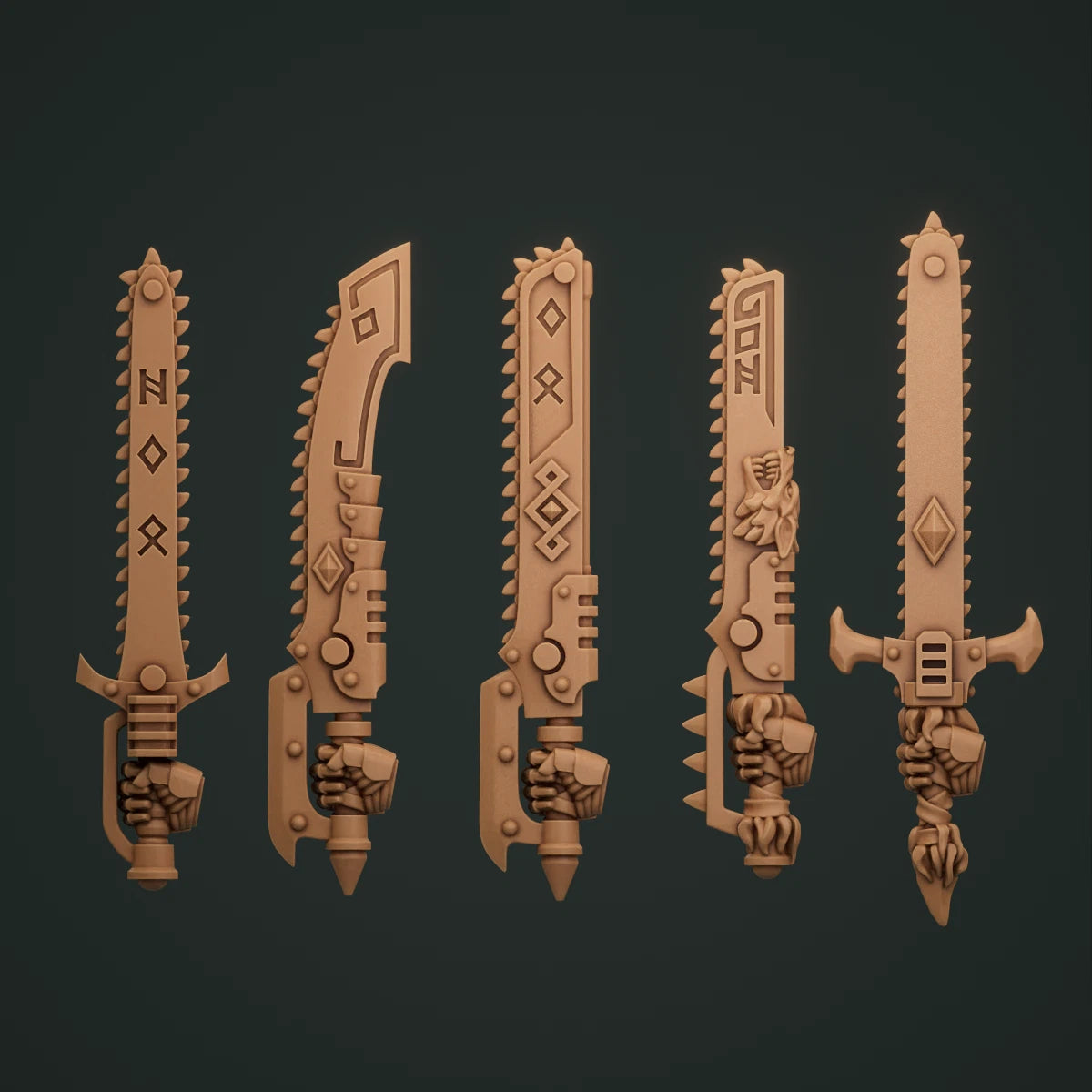 10-20x Space Viking/Primal Hounds Chain Blades