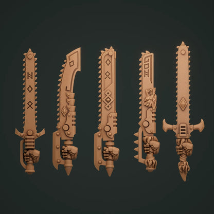 10-20x Space Viking/Primal Hounds Chain Blades