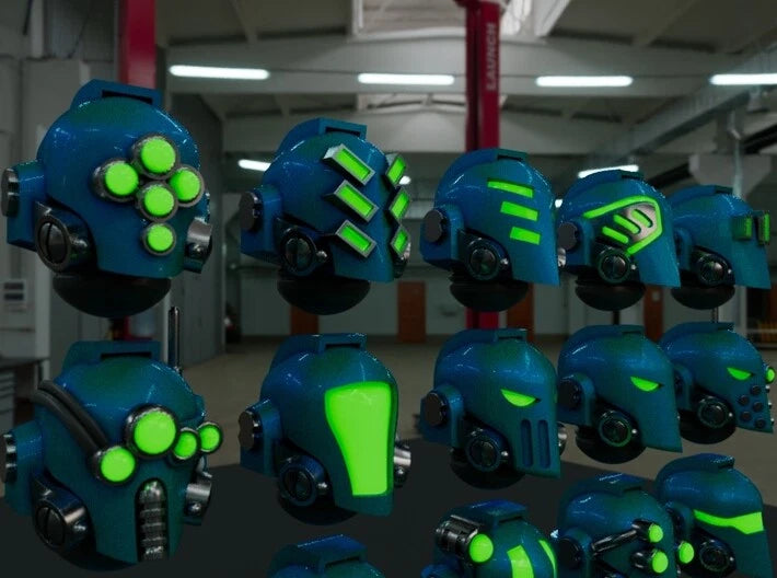 10-20x Alpha Omega or Reaver Variety Helmets