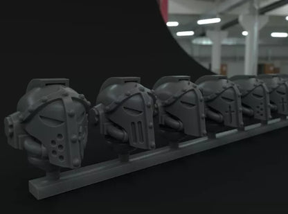 10-20x Gloomy Angels Knight Helmet Variety Pack