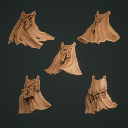 5-10x Terminator Cloaks for Prime Space Knight Miniatures