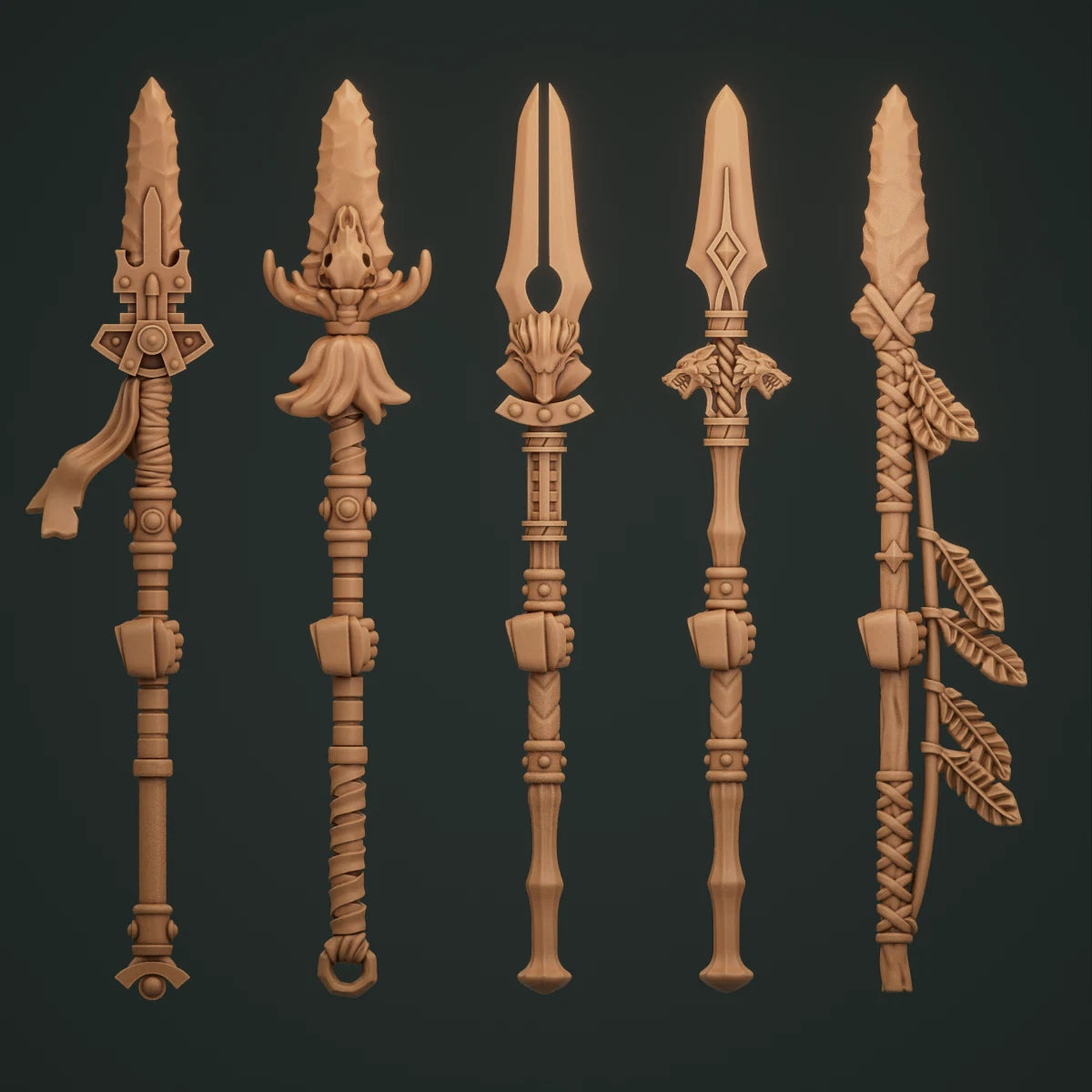 5-10x Space Vikings / Primal Hounds Spears