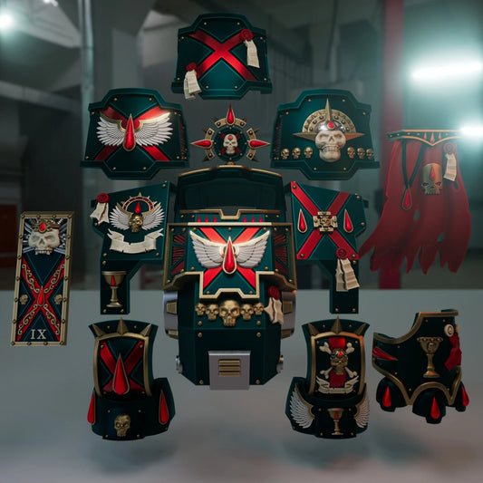 Sanguine Angels Death Team Dreadnought Upgrades- Ballista, Redemption, Brutalist
