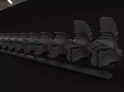 10-20x Spartan Helmet Variety Pack
