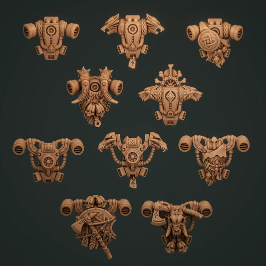 5-10x Space Vikings / Primal Hounds Backpacks