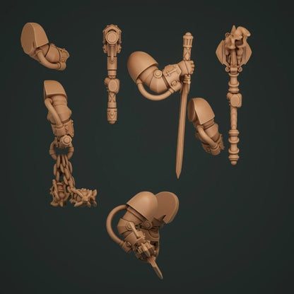 5-10x Terminator Weapons Variety Pack for Gloomy Angels Space Knights