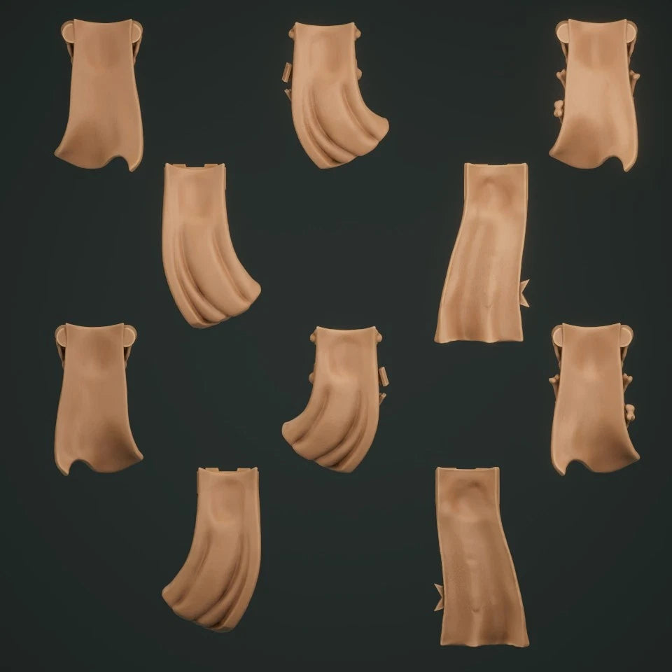 10-20x Tabards for Templar Crusader Space Knights