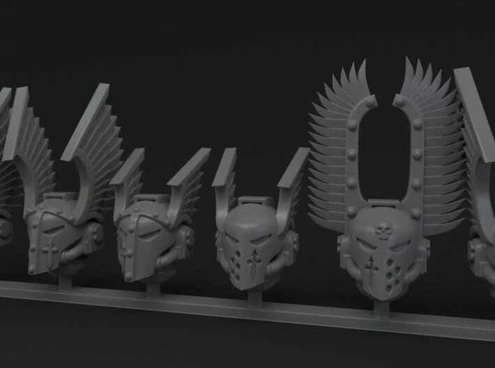 10-20x Winged Super Variety Pack Helmets