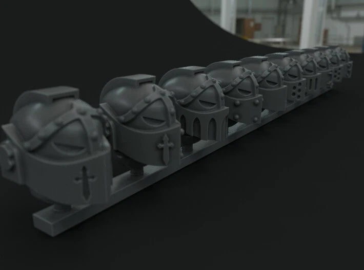 10-20x Knightly Visor Variety Pack Helmets