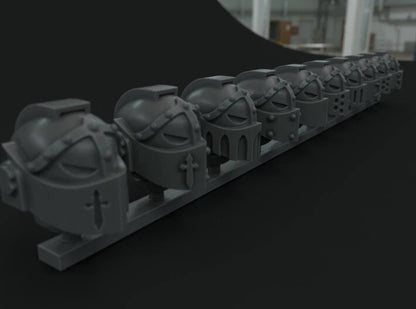 10-20x Knightly Visor Variety Pack Helmets