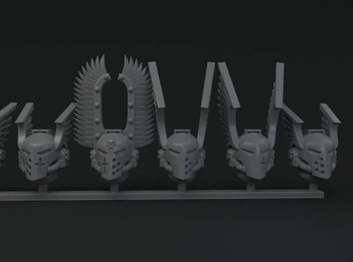10-20x Winged Super Variety Pack Helmets