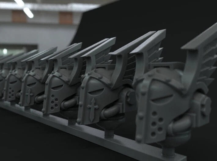 10-20x Gloomy Angels Short Wing Variety Helmets