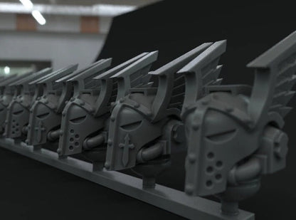 10-20x Gloomy Angels Short Wing Variety Helmets