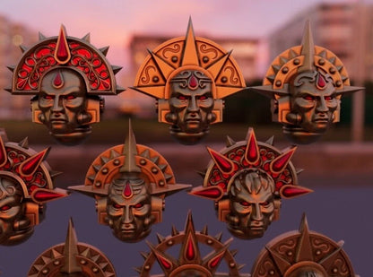 10-20x Sanguine Angels Death Masks